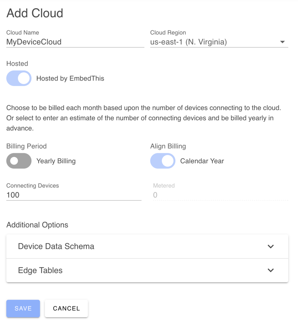 Cloud Configure