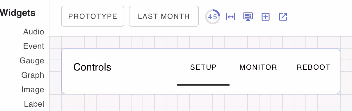 Tabs Widget