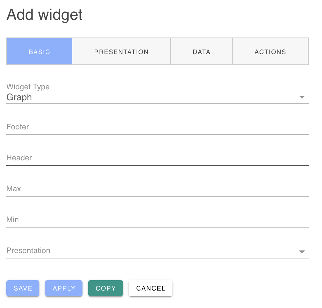 Store Widget