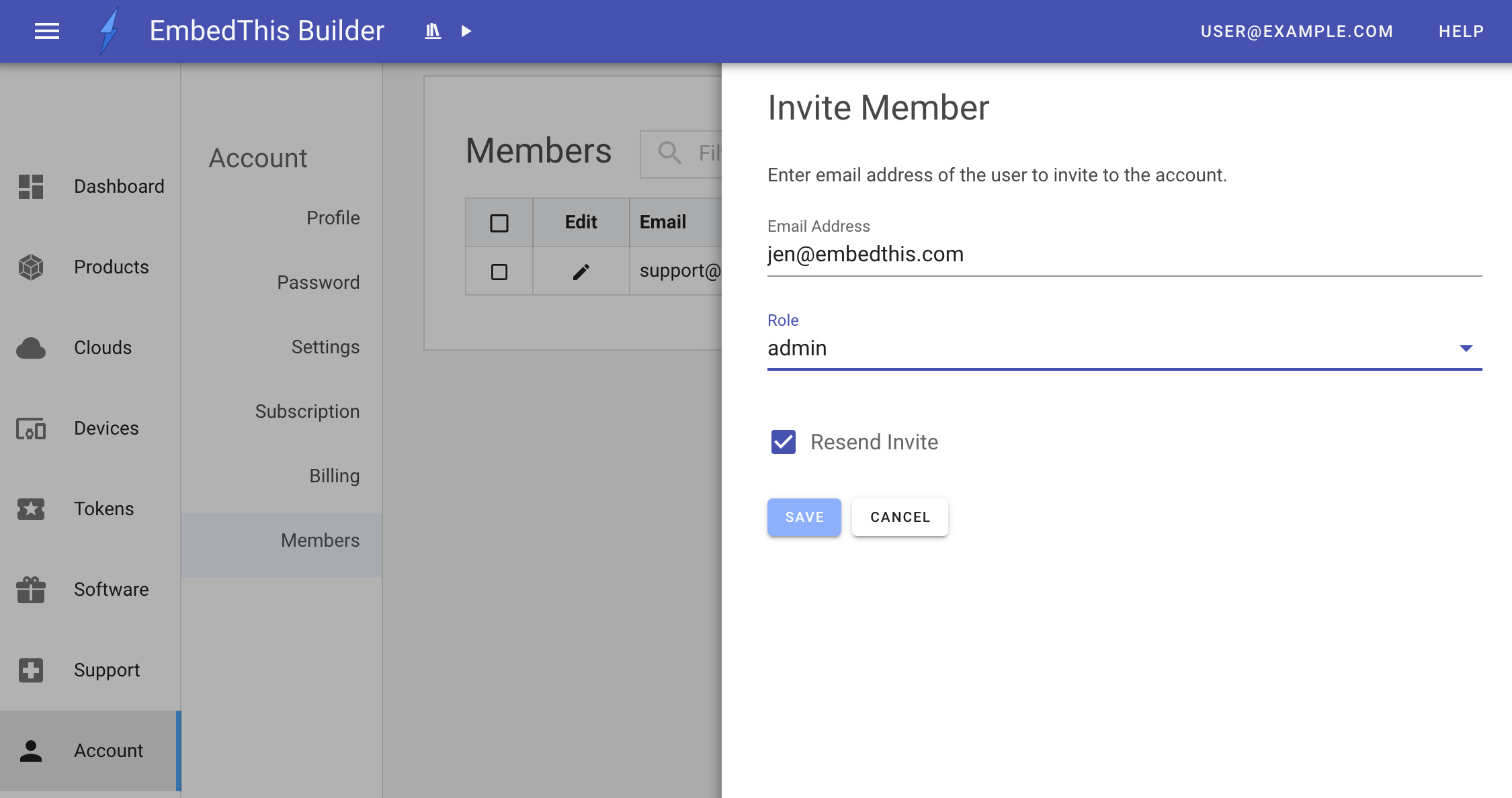Device Builder Members