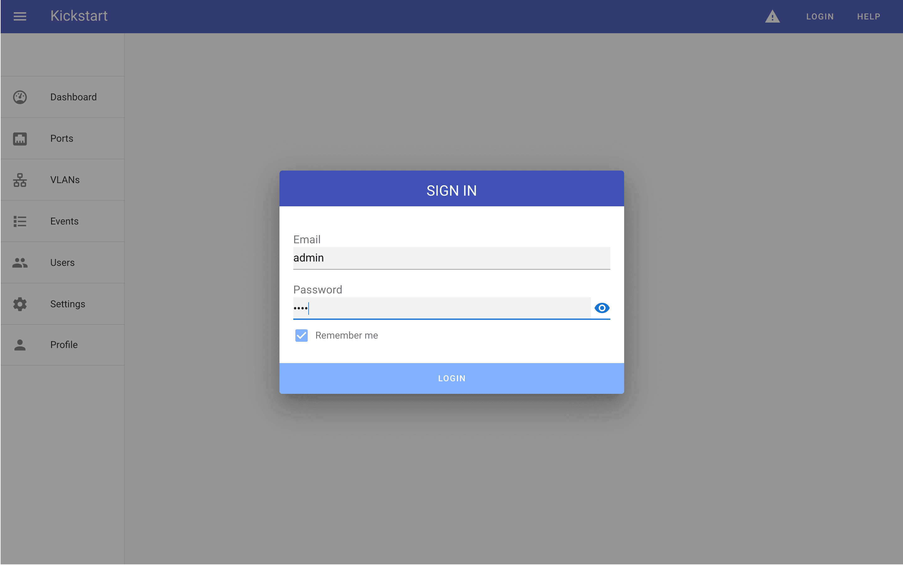 login